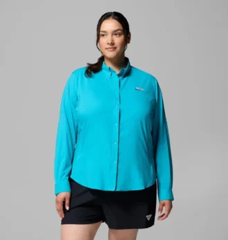Camicia da donna PFG Tamiami™ II a maniche lunghe – Taglie forti