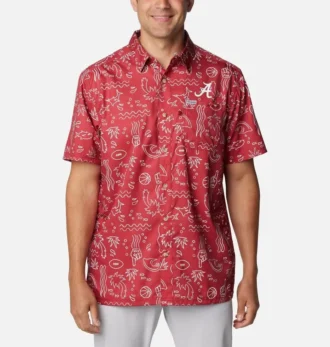 Camicia da uomo Collegiate PFG Super Slack Tide™ – Alabama