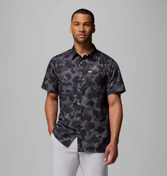 Camicia da uomo Collegiate PFG Super Slack Tide™ – Georgia