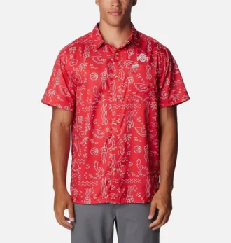 Camicia da uomo Collegiate PFG Super Slack Tide™ – Ohio State