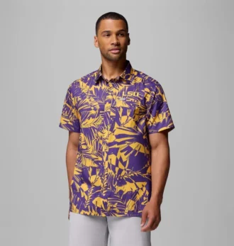 Camicia da uomo PFG Super Slack Tide LSU Camicia da uomo PFG Super Slack Tide LSU