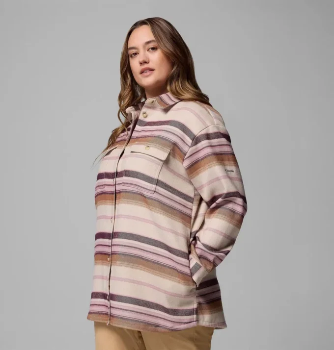 Camicia giacca da donna Blue Point Creek™ – Taglie forti