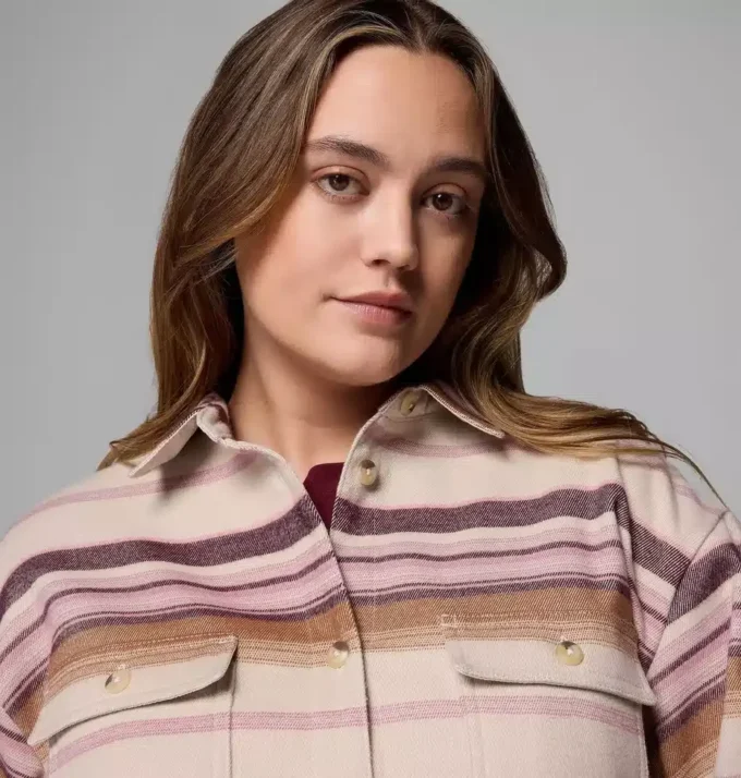 Camicia giacca da donna Blue Point Creek™ – Taglie forti