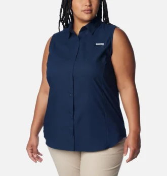 Camicia senza maniche PFG Tamiami™ da donna – Taglie forti