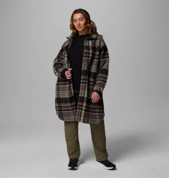 Cappotto lungo in pile da donna Wildest Venture™ – Taglie forti Cappotto lungo in pile da donna Wildest Venture™ – Taglie forti