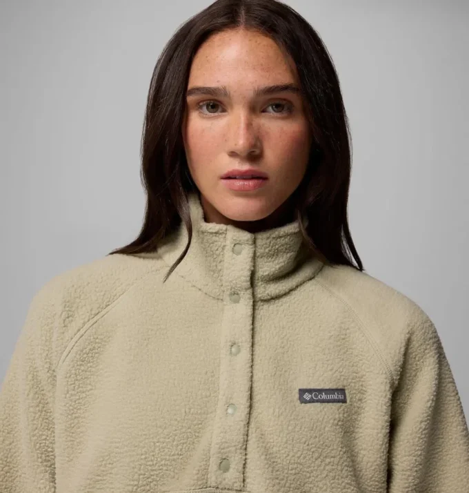 Donna Jasper Ridge™ Pebbled Fleece Half Snap Donna Jasper Ridge™ Pebbled Fleece Half Snap