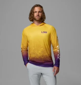 Felpa con cappuccio da uomo PFG Super Terminal Tackle™ – Louisiana