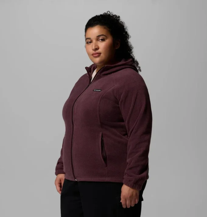 Felpa con cappuccio e zip integrale Benton Springs™ da donna – Taglie forti