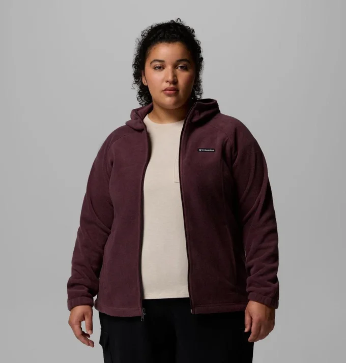 Felpa con cappuccio e zip integrale Benton Springs™ da donna – Taglie forti