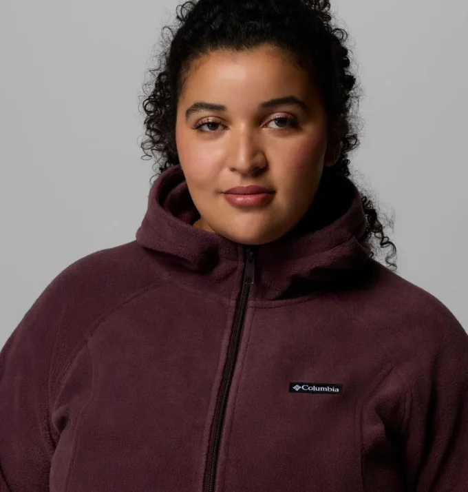 Felpa con cappuccio e zip integrale Benton Springs™ da donna – Taglie forti