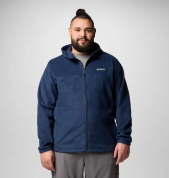 Felpa con cappuccio e zip integrale Steens Mountain da uomo – Taglia grande