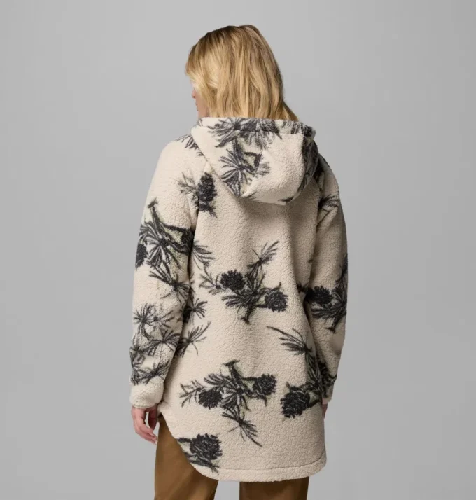 Felpa con cappuccio e zip integrale Women Winter Warmth™ Printed Felpa con cappuccio e zip integrale Women Winter Warmth™ Printed