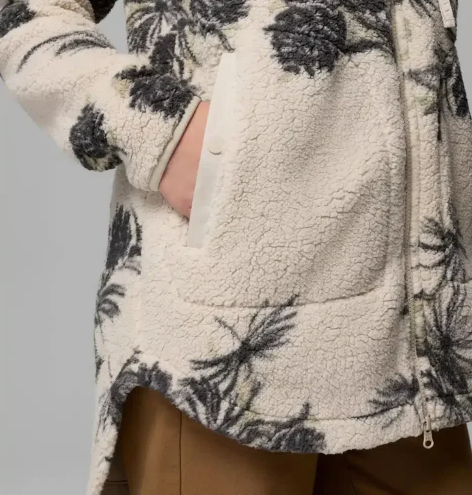 Felpa con cappuccio e zip integrale Women Winter Warmth™ Printed Felpa con cappuccio e zip integrale Women Winter Warmth™ Printed