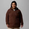Felpa con cappuccio e zip integrale Women Winter Warmth™ – Taglie forti Felpa con cappuccio e zip integrale Women Winter Warmth™ – Taglie forti
