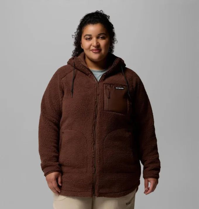 Felpa con cappuccio e zip integrale Women Winter Warmth™ – Taglie forti Felpa con cappuccio e zip integrale Women Winter Warmth™ – Taglie forti