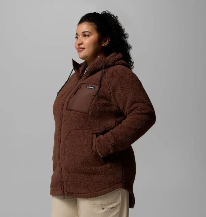 Felpa con cappuccio e zip integrale Women Winter Warmth™ – Taglie forti Felpa con cappuccio e zip integrale Women Winter Warmth™ – Taglie forti