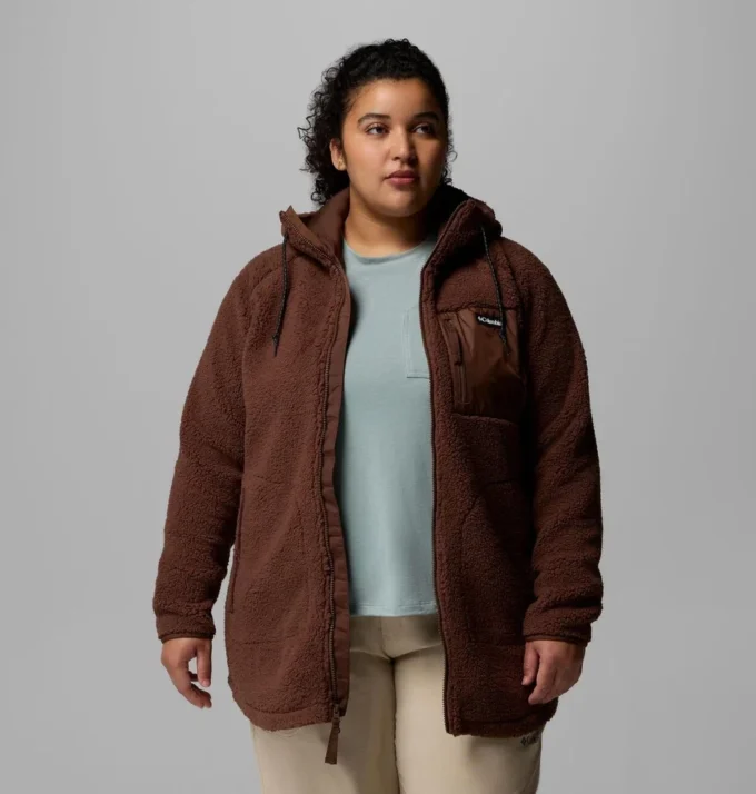 Felpa con cappuccio e zip integrale Women Winter Warmth™ – Taglie forti Felpa con cappuccio e zip integrale Women Winter Warmth™ – Taglie forti
