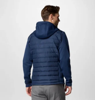 Felpa con cappuccio ibrida Collegiate Out-Shield™ da uomo – West Virginia