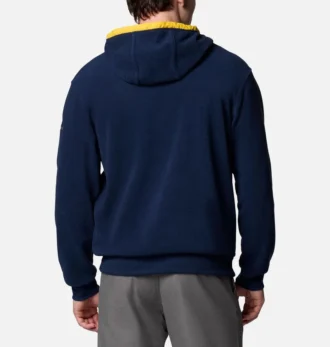 Felpa con cappuccio in pile Collegiate Flanker™ da uomo – Michigan
