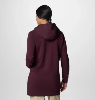 Felpa con cappuccio lunga e zip integrale Burr Trail™ da donna