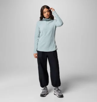 Felpa con mezza zip Glacial™ IV da donna