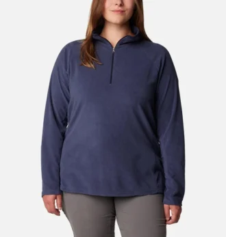 Felpa con zip corta Glacial™ IV da donna – Taglie forti