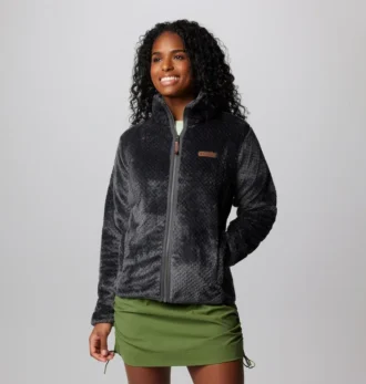 Felpa con zip integrale Fire Side™ II Sherpa da donna