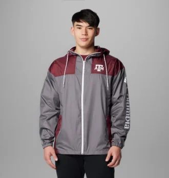 Giacca a vento da uomo Collegiate Flash Challenger™ II – Texas A&M