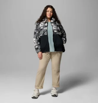 Giacca a vento stampata Spire Valley™ da donna – Taglie forti