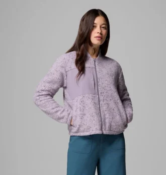 Giacca bomber in pile Stellar Path™ con zip integrale da donna