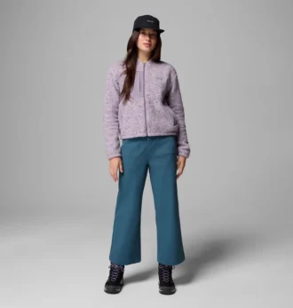 Giacca bomber in pile Stellar Path™ con zip integrale da donna