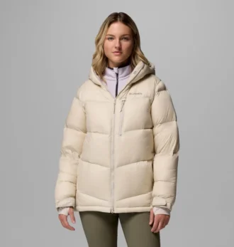 Giacca con cappuccio Cloudview™ Down da donna