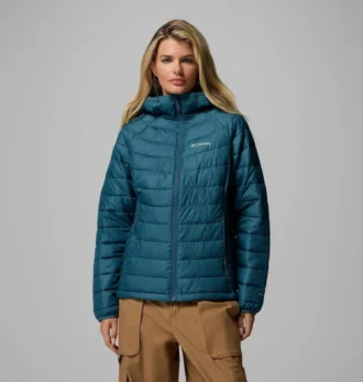 Giacca con cappuccio Powder Lite™ II da donna