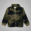 Giacca con zip integrale in sherpa stampato Rugged Ridge™ II per bambini piccoli