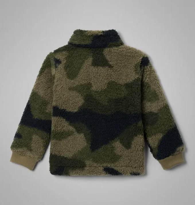 Giacca con zip integrale in sherpa stampato Rugged Ridge™ II per bambini piccoli