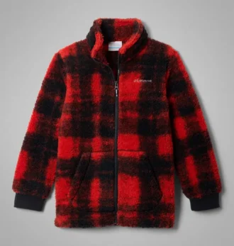 Giacca con zip integrale Rugged Ridge™ II stampata in sherpa per ragazzi