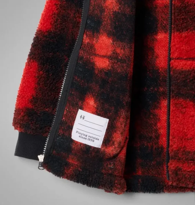 Giacca con zip integrale Rugged Ridge™ II stampata in sherpa per ragazzi
