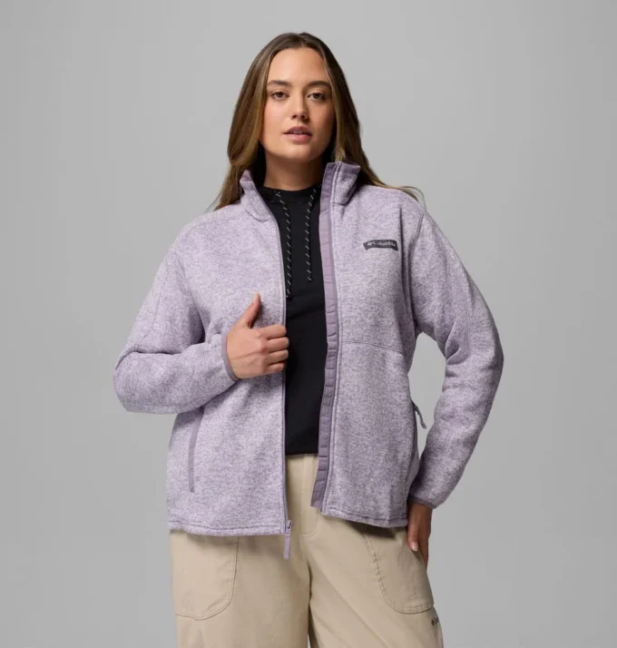 Giacca da donna Sweater Weather™ II con zip integrale – Taglie forti Giacca da donna Sweater Weather™ II con zip integrale – Taglie forti