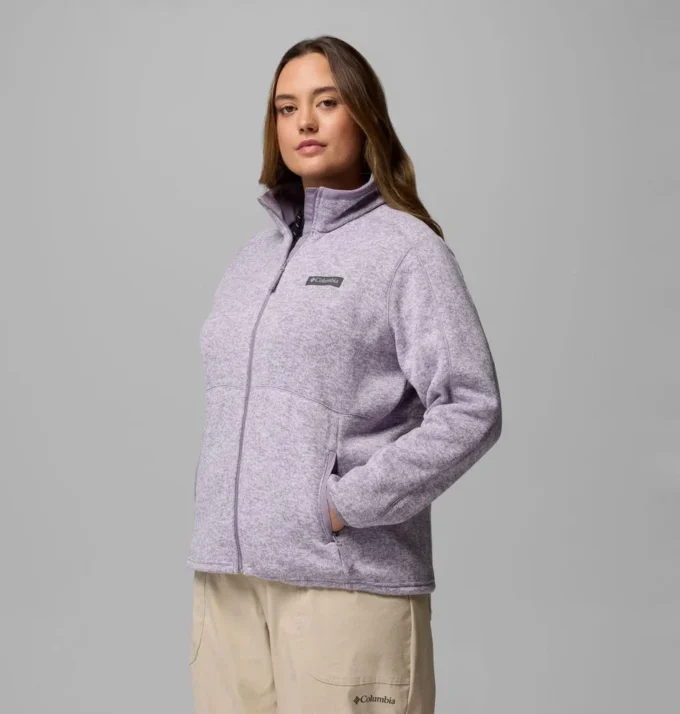 Giacca da donna Sweater Weather™ II con zip integrale – Taglie forti Giacca da donna Sweater Weather™ II con zip integrale – Taglie forti