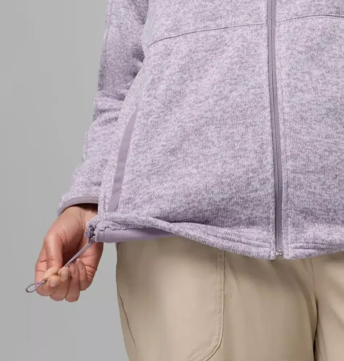 Giacca da donna Sweater Weather™ II con zip integrale – Taglie forti Giacca da donna Sweater Weather™ II con zip integrale – Taglie forti