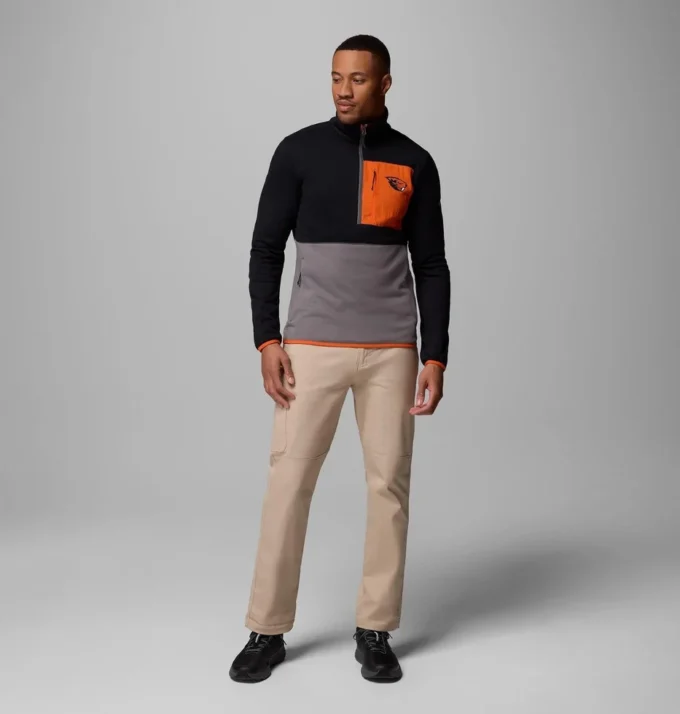 Giacca da uomo Columbia Hike™ Half Zip con zip a metà lunghezza – Oregon State