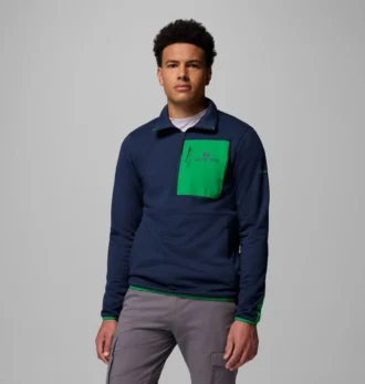 Giacca da uomo Columbia Hike™ Half Zip – Notre Dame Giacca da uomo Columbia Hike™ Half Zip – Notre Dame