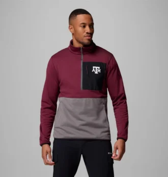 Giacca da uomo Columbia Hike™ Half Zip – Texas A&M