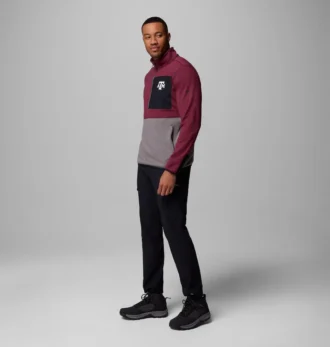 Giacca da uomo Columbia Hike™ Half Zip – Texas A&M