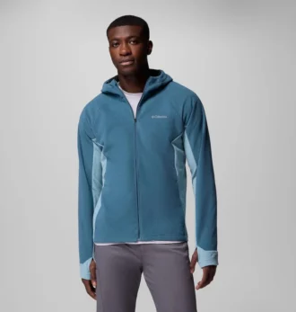 Giacca in pile con cappuccio e zip integrale Arctic Peak™ da uomo