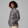 Giacca in pile con stampa Benton Springs™ e zip integrale da donna