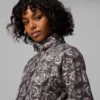 Giacca in pile con stampa Benton Springs™ e zip integrale da donna
