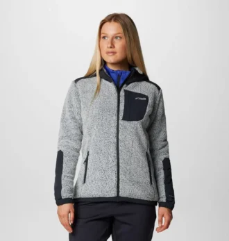 Giacca in pile con zip integrale Arctic Crest™ Sherpa da donna