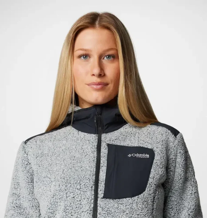 Giacca in pile con zip integrale Arctic Crest™ Sherpa da donna Giacca in pile con zip integrale Arctic Crest™ Sherpa da donna