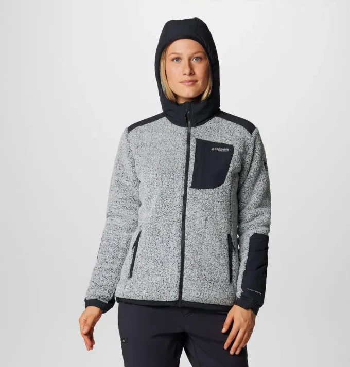 Giacca in pile con zip integrale Arctic Crest™ Sherpa da donna Giacca in pile con zip integrale Arctic Crest™ Sherpa da donna